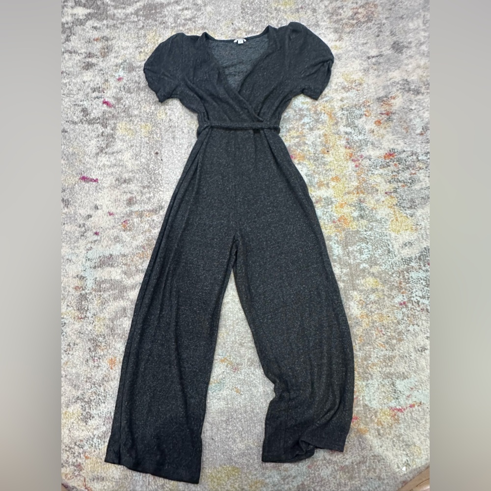 Habitual Dark Gray Kids Jumpsuit